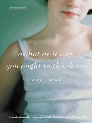 cover image of As Hot as It Was You Ought to Thank Me